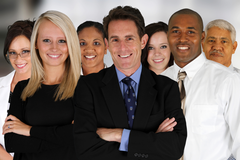 dreamstime_s_30161830 business men and women in a group